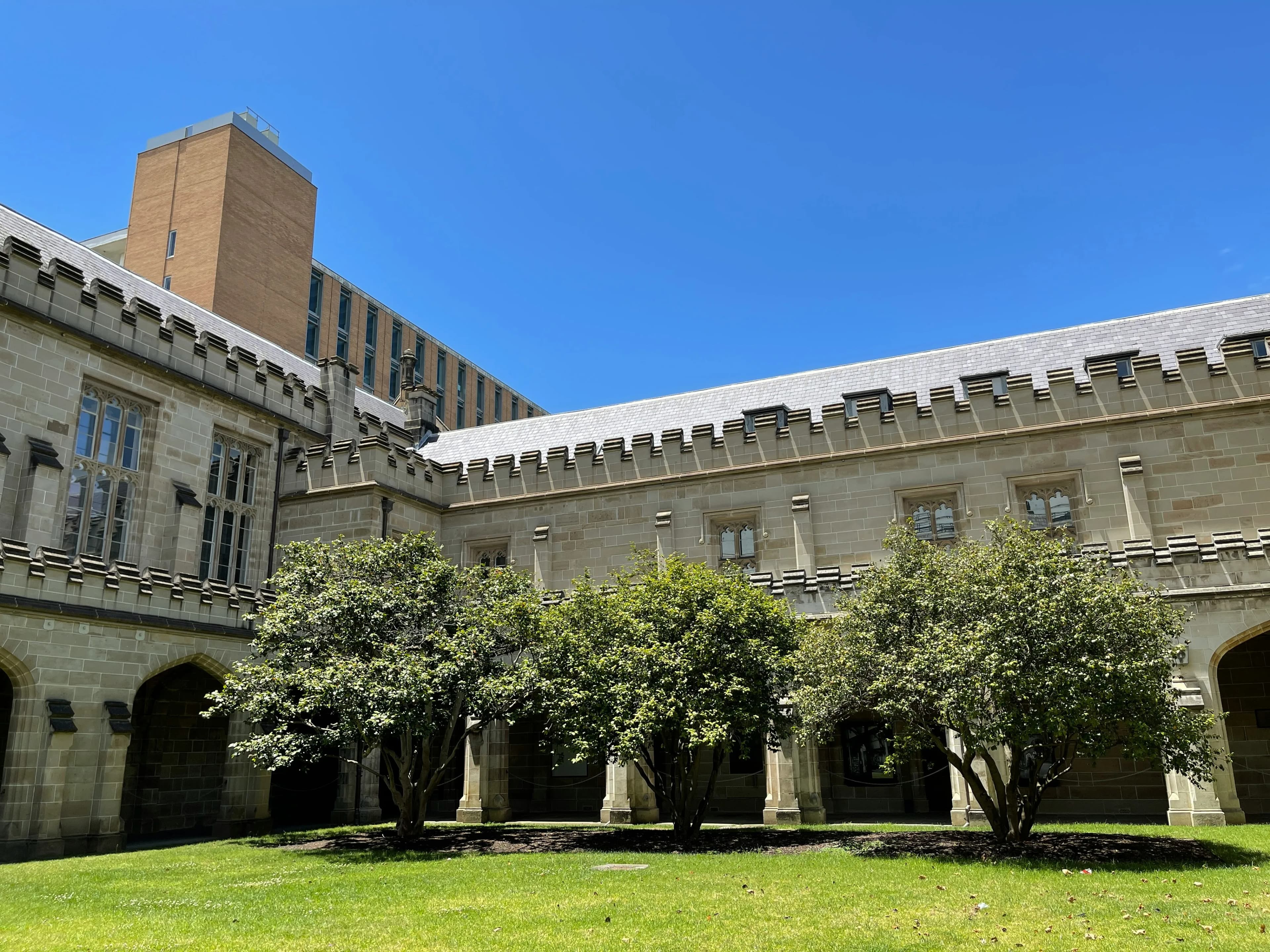 Australian university campus for international students